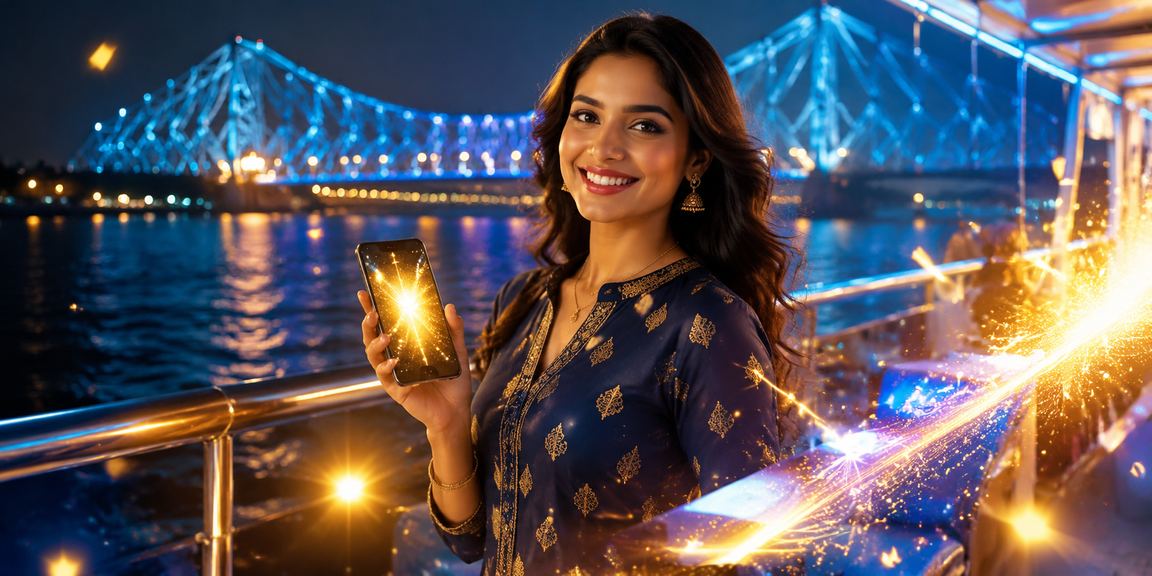 VIP player accessing mobile casino in Kolkata